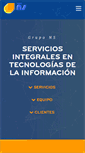 Mobile Screenshot of grupo-ns.com